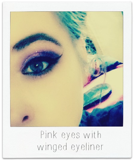 Pink with wings